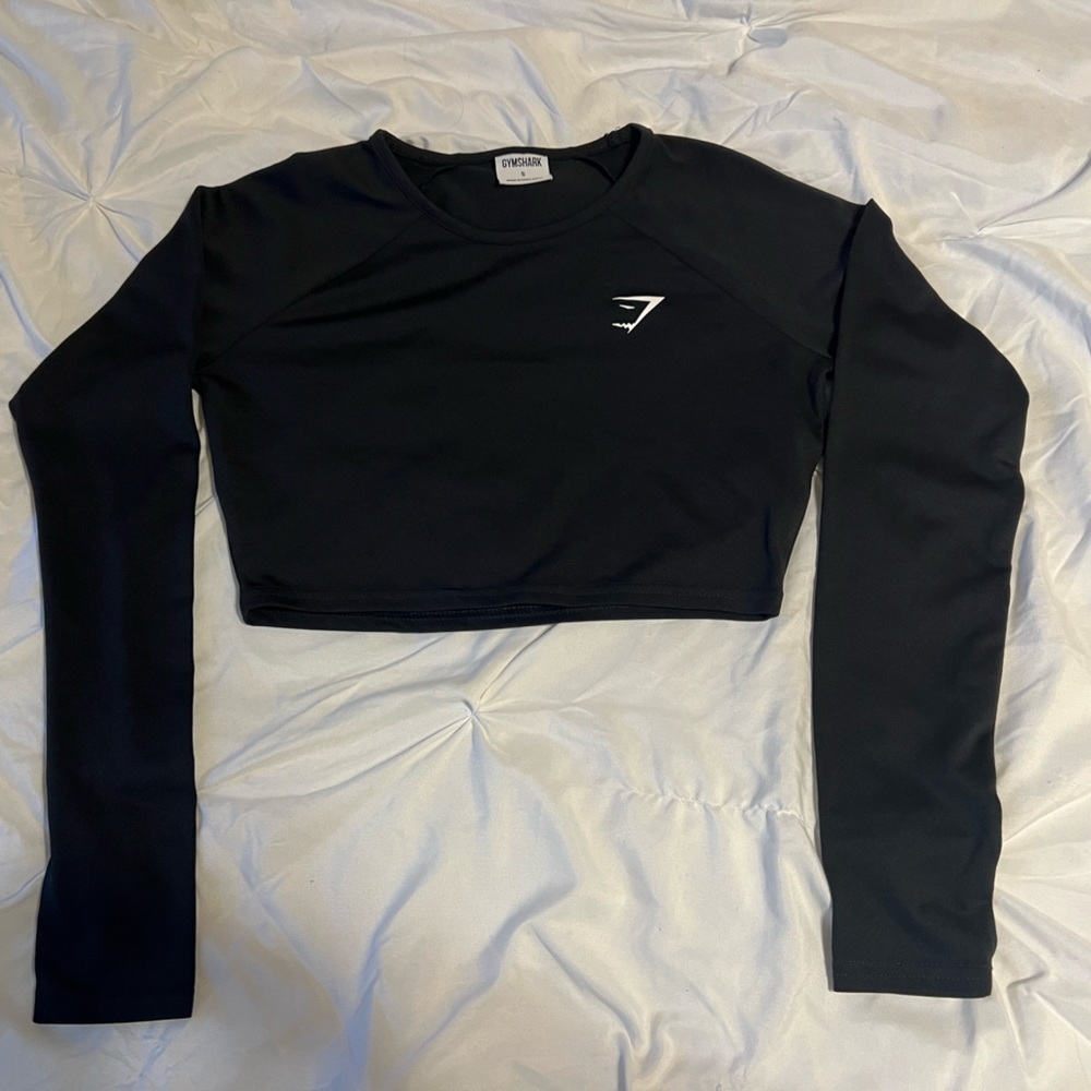 TRAINING LONG SLEEVE CROP TOP